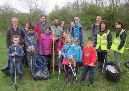 Three Brooks Nature Conservation Group's Big Spring Clean.