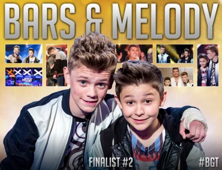 Britain's Got Talent (Series 8, 2014) finalists Bars & Melody.