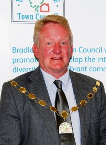 Cllr John Ashe, Mayor of Bradley Stoke 2014/15.