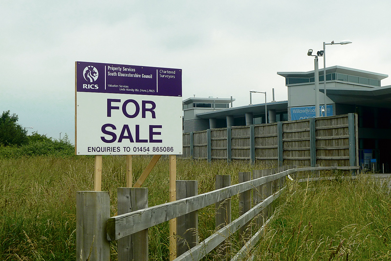 Vacant land at Savages Wood Road, Bradley Stoke.