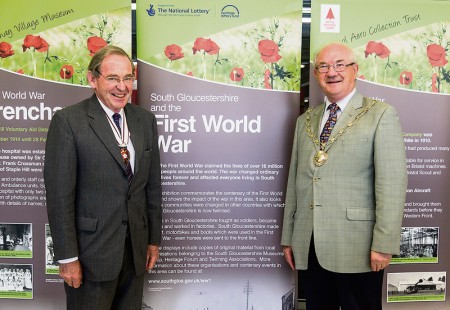 Launch of the 'South Gloucestershire and the First World War' exhibition.