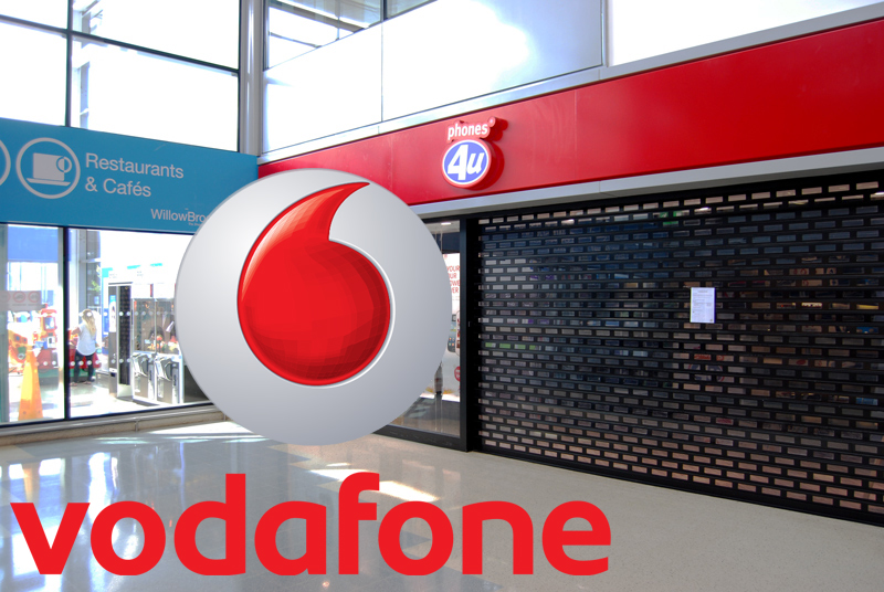 The former Phones 4u store at the Willow Brook Centre, Bradley Stoke is to re-open as a Vodafone outlet.