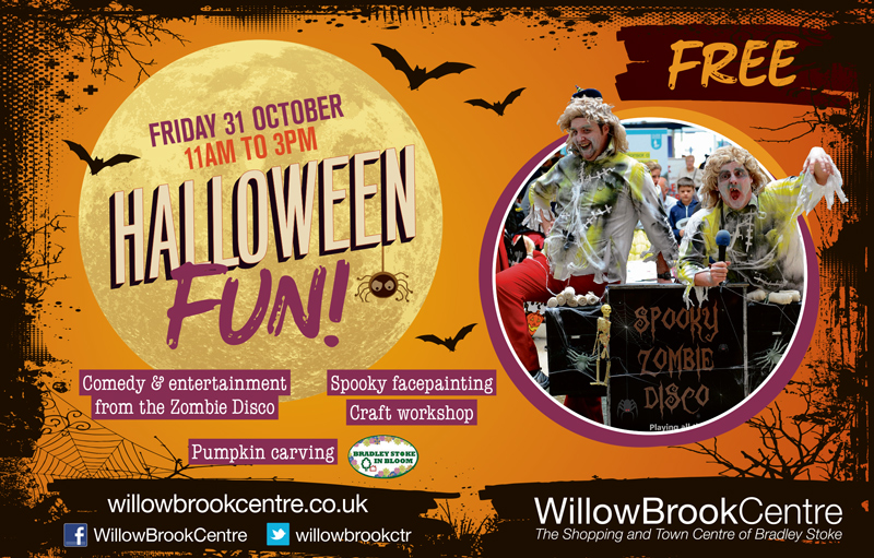 Halloween Fun at the Willow Brook Centre, Bradley Stoke.