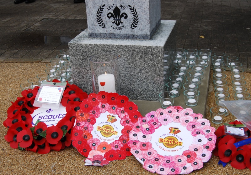 Bradley Stoke war memorial.