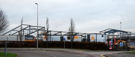 Contruction of the new primary phase building at Bradley Stoke Community School.