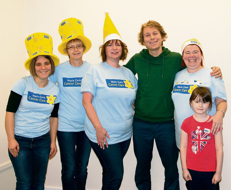 Launch of the Five Stokes Marie Curie fundraising group.