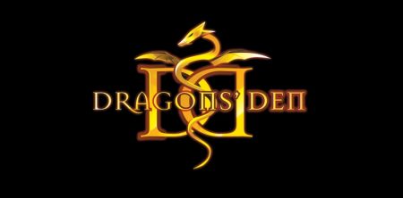 Dragons' Den logo.