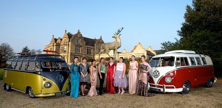 John Lewis sewing competition: Finalists at Old Down Manor, Tockington.