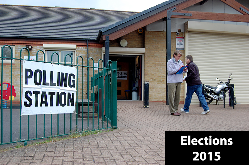 Elections in Bradley Stoke on Thursday 7th May 2015.