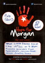 Hope for Morgan quiz, organised by Specsavers bradley Stoke.