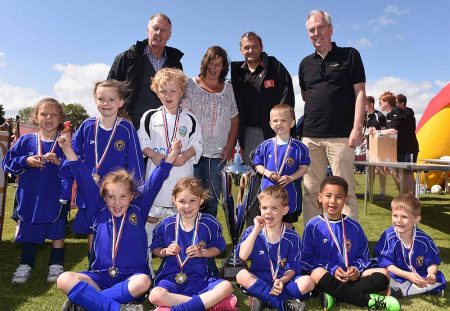 McDonald's / Bradley Stoke Youth FC Festival of Football - Meadowbrook Primary School. [Photo credit: McDonald's]