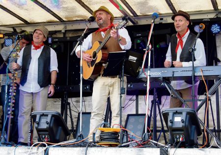 The Twerzels performing at the 2014 Bradley Stoke Carnival.