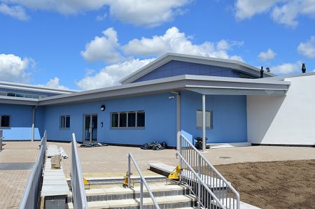 The new primary phase building at Bradley Stoke Community School.