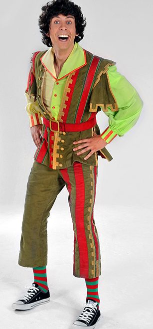 Andy Day, appearing in Snow White & the Seven Dwarfs at the Bristol Hippodrome.