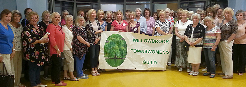 Members of the Willow Brook Townswomen's Guild, based in Bradley Stoke, Bristol.