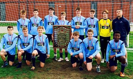 Bradley Stoke Community School's Year 10 Boys football team - Gloucestershire County Champions 2016.