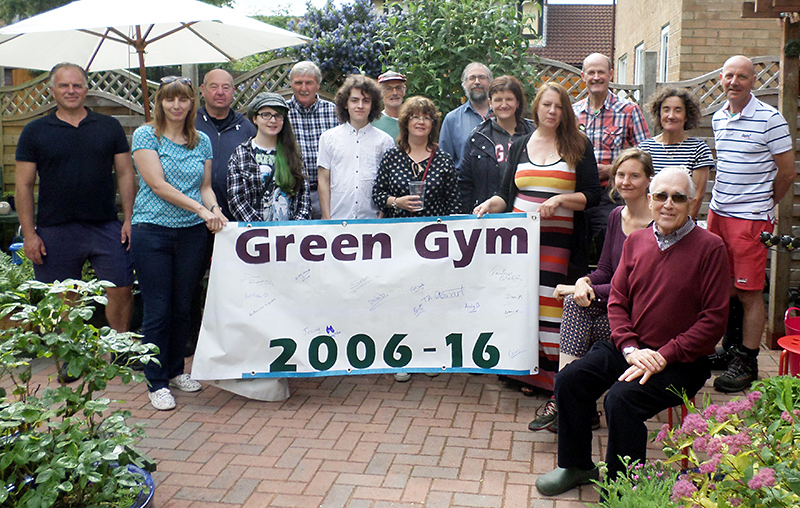 Green Gym tenth anniversary celebration.