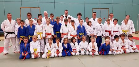 Bradley Stoke Judo Club under-12s on a training and fun weekend in Devon.