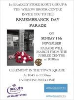 Remembrance Day poster 2016.