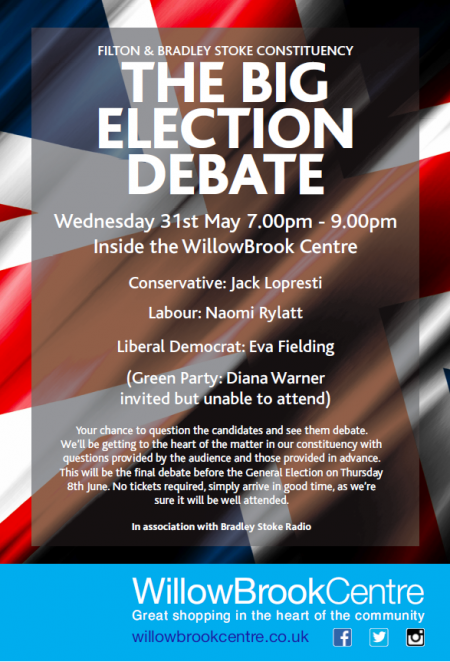 Poster for The Big Election Debate.