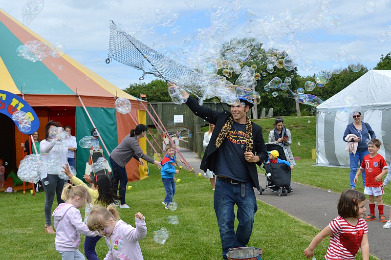 2017 Bradley Stoke Community Festival 'Picnic in the Park'.