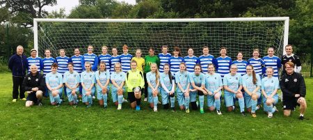 Bradley Stoke Youth FC U16 Girls' and Ladies' squads 2017.