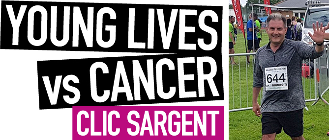 Jack Lopresti is supporting CLIC Sargent