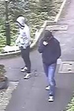 CCTV image of two men whom police are keen to trace.