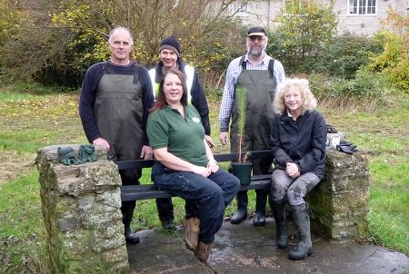 Photo of Bradley Stoke in Bloom volunteers at The Common East.