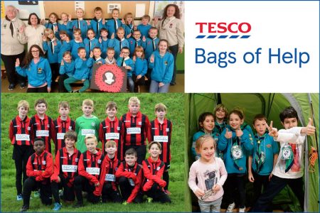 Tesco Bags of Help projects in Nov/Dec 2017 and Jan/Feb 2018 (Bradley Stoke).