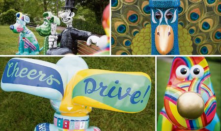 Details from the first four Gromit Unleashed 2 sculptures revealed on 16th May 