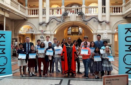 Kumon Centres' High-Level Students Awards Ceremony at the Bristol Museum and Art Gallery.
