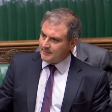 Photo of Jack Lopresti MP speaking during a debate in parliament.