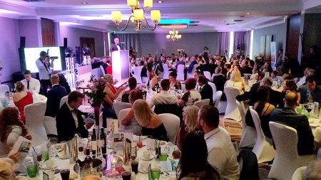 Photo of the Stars of the Stokes Awards 2018 presentation night, held at the Aztec Hotel & Spa.