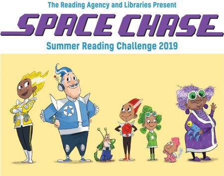 Space Chase, Summer reading Challenge 2019.