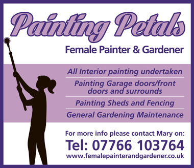 Painting Petals: Female painter & gardener.