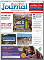 July/August 2020 issue of the Bradley Stoke Journal news magazine.