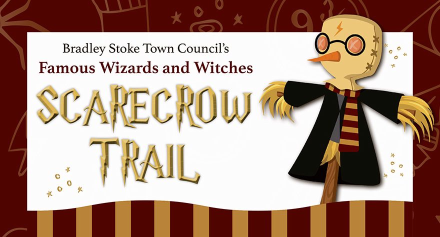 Promotional graphic for the Scarecrow Trail.