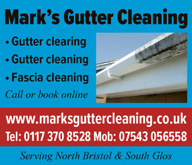 Mark's Gutter Cleaning – serving North Bristol and South Glos.