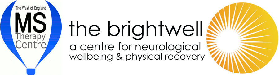 Composite logo of The Brightwell / West of England MS Therapy Centre.