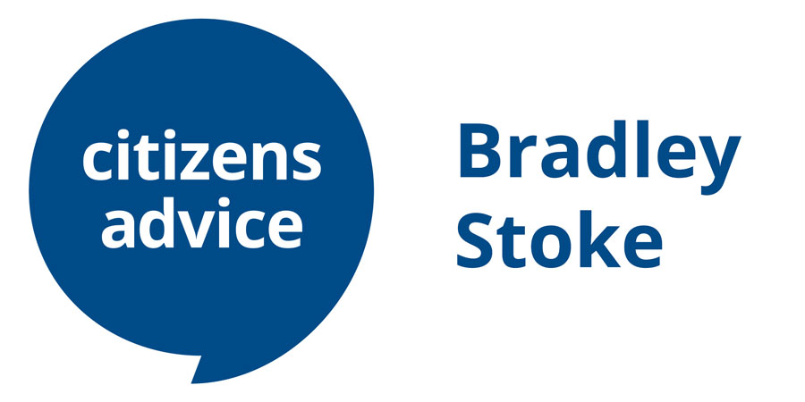 Logo of Citizens Advice with the text 'Bradley Stoke' alongside.