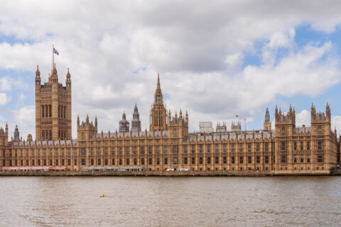 Photo of the Palace of Westminster.